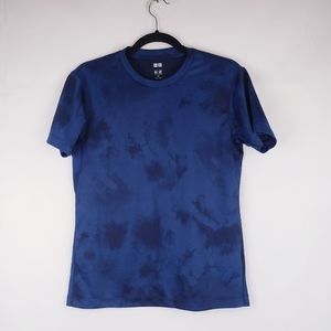 Uniqlo Womens Athletic Shirt tie dye jersey